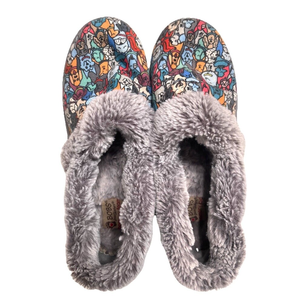 Bobs Skechers Too Cozy Dog Women’s Size 7 Memory Foam Slip On Slipper